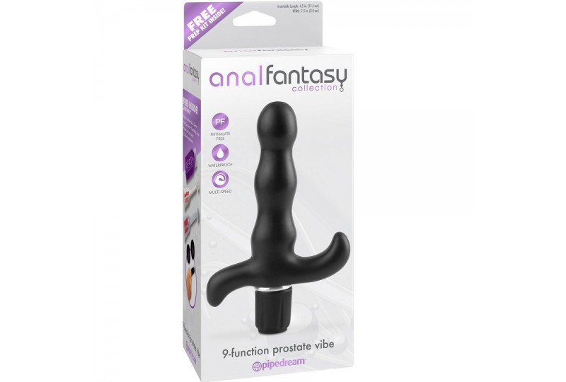 ANAL FANTASY VIBRADOR PROSTATA 9 FUNCIONES