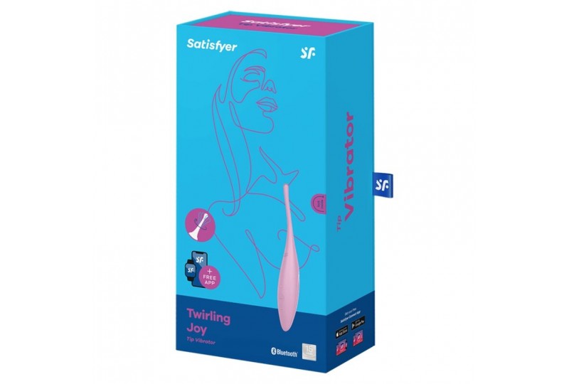 Satisfyer Twirling Joy Estimulador Clitoris Rosa Sex Shop Juguetes