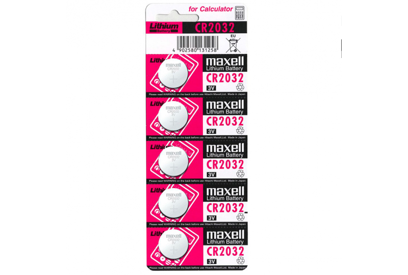 maxell pila boton litio cr2032 3v blister5