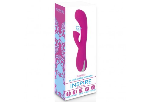 inspire suction emberly vibrador dedo lila