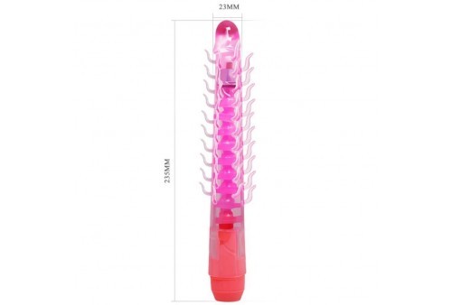 flexi vibe sensual spine bendable vibrating dildo lila 235 cm