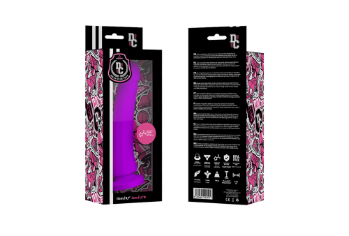 delta club toys dildo lila silicona medica 17 x 3cm