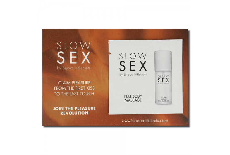 slow sex full body massage gel de masaje 2 ml