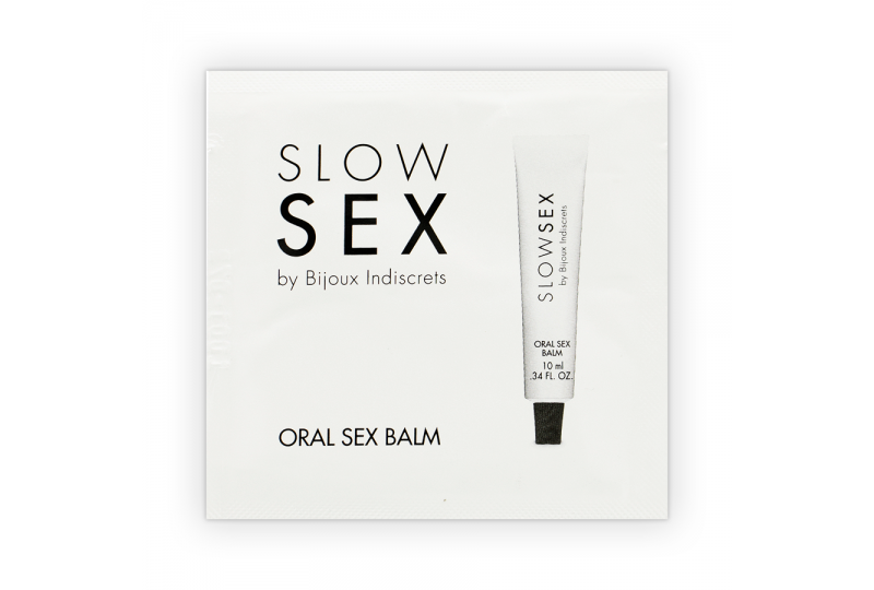 slow sex balsamo para sexo oral monodosis