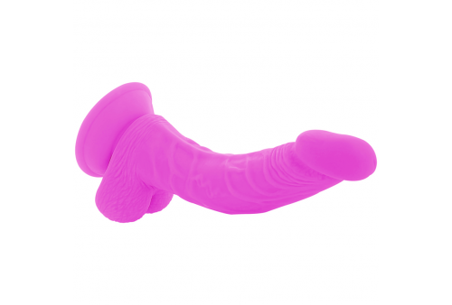 diversia dildo flexible con vibracion 215 cm lila