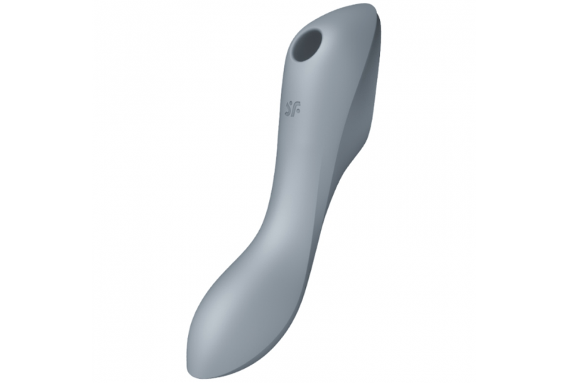 satisfyer curvy trinity 3 estimulador clitoris gris