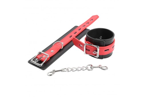 ohmama fetish lock buckle wrist restraints