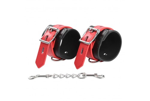 ohmama fetish lock buckle wrist restraints