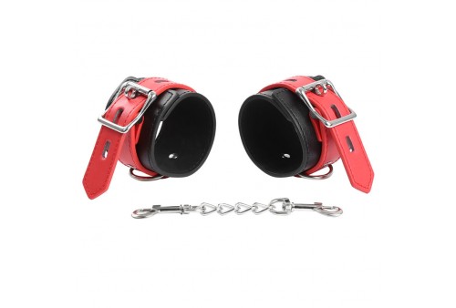 ohmama fetish lock buckle wrist restraints