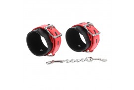 ohmama fetish lock buckle wrist restraints