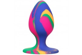 calex cheeky medium tie dye plug anal