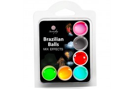 secret play set 6 brazilian balls mix efectos