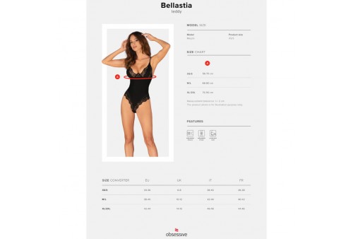 obsessive bellastia teddy xs s