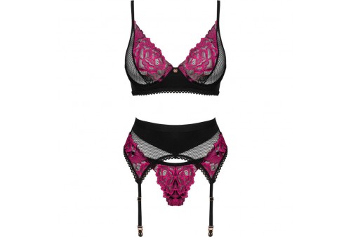 obsessive rosenty set tres piezas xs s