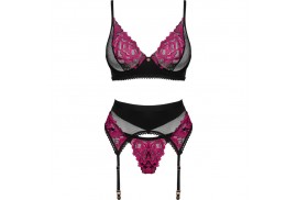 obsessive rosenty set tres piezas xs s