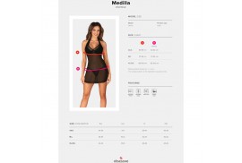 obsessive medilla chemise tanga xs s