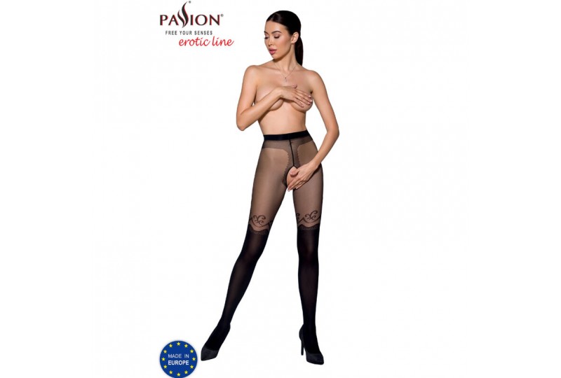 passion tiopen 012 medias negro 1 2 20 40 den