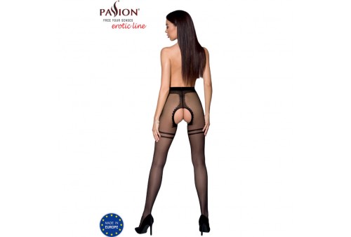 passion tiopen 015 medias negro 1 2 20 den