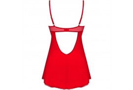 obsessive ingridia chemise tanga rojo xs s