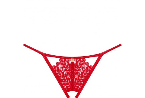 obsessive ingridia tanga crotchless rojo xs s