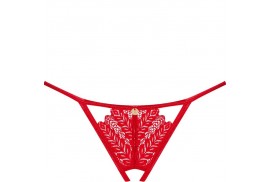 obsessive ingridia tanga crotchless rojo xs s