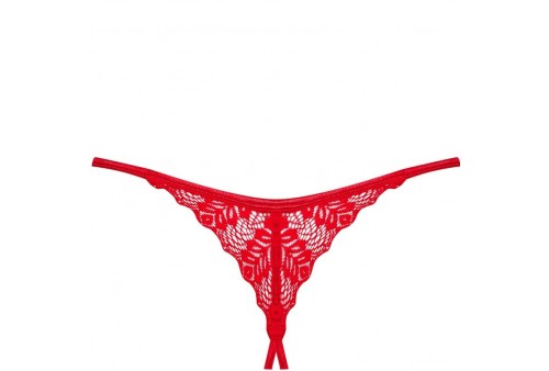 obsessive ingridia tanga crotchless rojo xs s