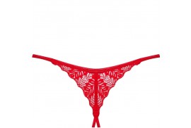 obsessive ingridia tanga crotchless rojo xs s