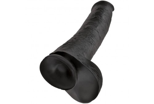 king cock pene realistico con testiculos 342 cm negro