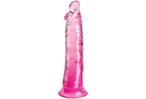 king cock clear pene realistico 197 cm rosa