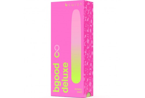 b swish bgood infinite deluxe vibrador recargable silicona rosa