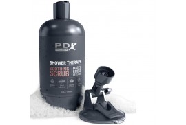 pdx plus masturbador stroker diseño discreto de bote champu soothing scrub caramelo