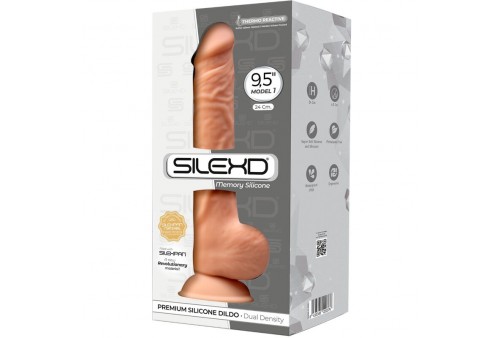 silexd modelo 1 pene realistico silicona premium silexpan 24 cm