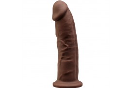 silexd modelo 2 pene realistico silicona premium silexpan marron 23 cm