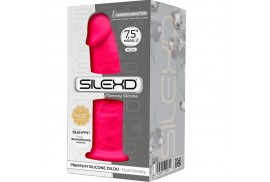 silexd modelo 2 pene realistico silicona premium silexpan fucsia 19 cm