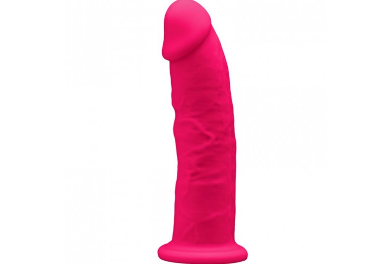 silexd modelo 2 pene realistico silicona premium silexpan fucsia 15 cm