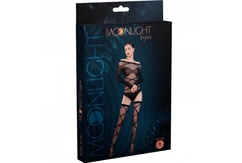 moonlight modelo 6 body medias negro talla unica