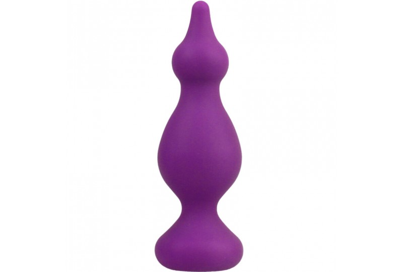 adrien lastic amuse plug anal silicona violeta talla m