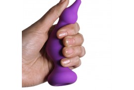 adrien lastic amuse plug anal silicona violeta talla m