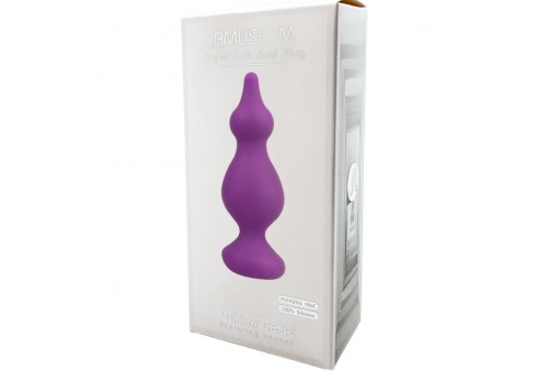 adrien lastic amuse plug anal silicona violeta talla m