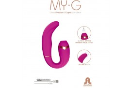 adrien lastic myg succionador clitoris y estimulador g spot rosa