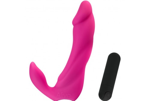 alive bifun pro dildo vibrador rosa 149 cm