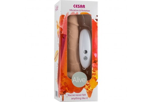 alive cesar pene realistico vibrador rotador 175 cm