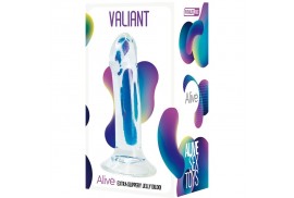 alive valiant pene realistico transparente 16 cm