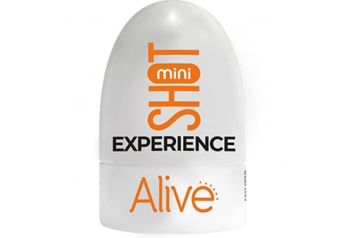 alive shot experience mini masturbador