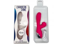 alive caribbean shine vibrador succionador fucsia