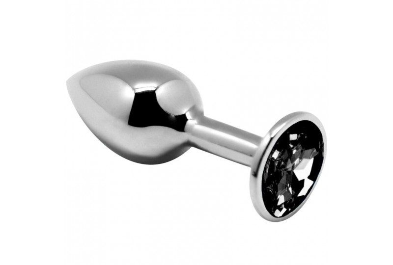 alive anal pleasure mini plug metal negro talla l