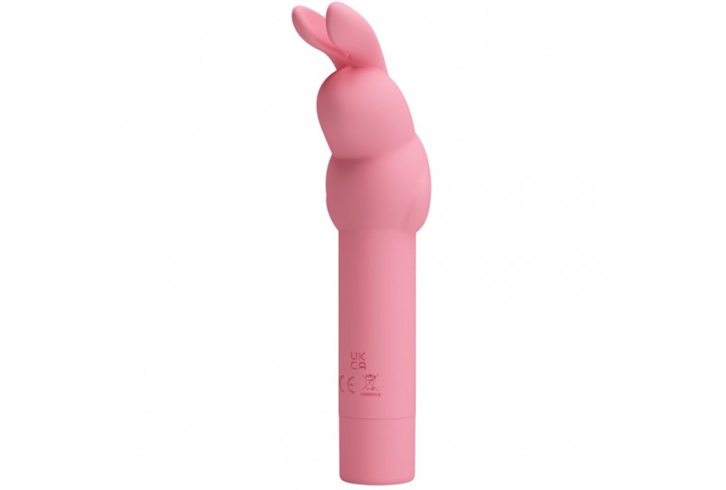 pretty love vibrador de silicona conejo rosa gerardo