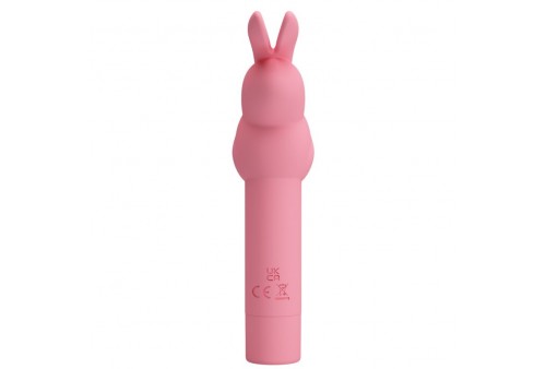 pretty love vibrador de silicona conejo rosa gerardo