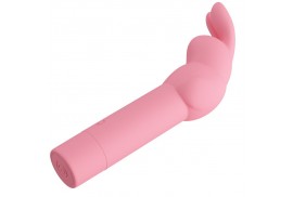 pretty love vibrador de silicona conejo rosa gerardo