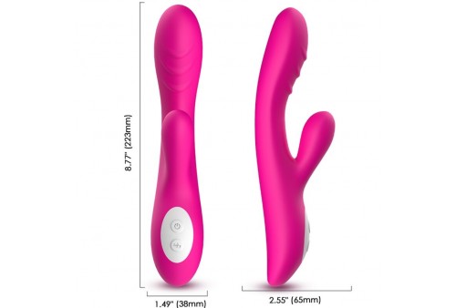 armony spark vibrador efecto calor fucsia